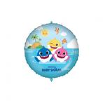 Helium Ballon Baby Shark Leeg 46cm, Hobby en Vrije tijd, Feestartikelen, Nieuw, Verzenden