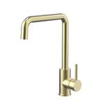 Keukenmengkraan Danilo mat goud volledig Rvs met draaibare, Verzenden, Nieuw