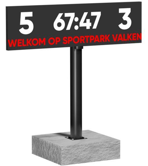 LED scorebord 320 x 90 cm - SMD P6 / Digitaal LED score s..., Zakelijke goederen, Overige Zakelijke goederen, Verzenden