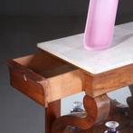 Hollandse wandtafel of trumeau met 2 zij-lade  ca 1840  No6, Antiek en Kunst, Antiek | Meubels | Tafels, Ophalen of Verzenden