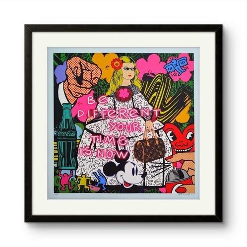 José de Pazos - Menina Pop LIMITED EDITION, Antiek en Kunst, Kunst | Schilderijen | Modern
