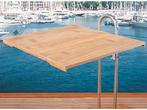 Teak kuiptafel - inklapbaar - massief teak - 64 x 70/ 35 cm, Ophalen of Verzenden, Nieuw