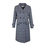 Verysimple • lange geruite jas • XS (IT40), Kleding | Dames, Jassen | Winter, Verzenden, Nieuw, Maat 34 (XS) of kleiner, Verysimple