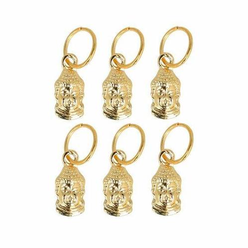 Haarringen Bedel Boedha Goud, Sieraden, Tassen en Uiterlijk, Uiterlijk | Haarverzorging, Verzenden