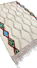 Berber Mini-Tapijt met Diamantmotief - Handgemaakt Kunstwerk, Nieuw