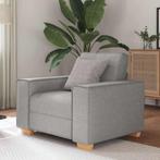 vidaXL Sofa Stoel Wolk Grijs 60 cm Stof, Huis en Inrichting, Banken | Bankstellen, Verzenden, Nieuw, Stof