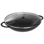 GGM Gastro | STAUB | SPECIALITIES - Wok met glazen deksel -, Verzenden, Nieuw in verpakking, Overige typen