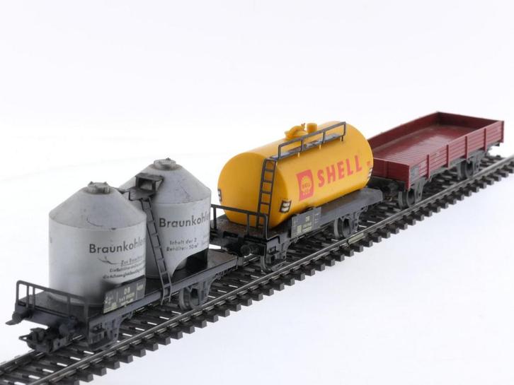 Schaal H0 Märklin 4502, 4511 en 4903 Goederenwagon set va.., Hobby en Vrije tijd, Modeltreinen | H0, Wagon, Gebruikt, Märklin
