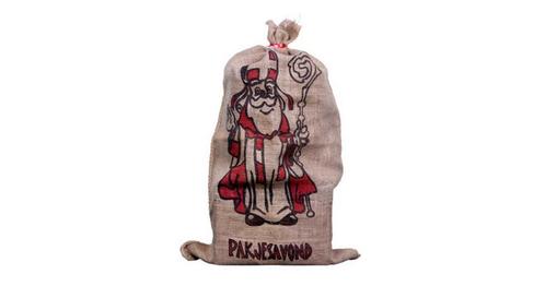 Zak van Sinterklaas bedrukt 2-kleur van €3,99 voor €2,79, Kinderen en Baby's, Speelgoed | Overig, Ophalen of Verzenden