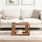 vidaXL Salontafel Oud Hout 51.5x51.5x30 cm Hout, Huis en Inrichting, Tafels | Salontafels, Verzenden, Nieuw, Overige houtsoorten