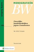 9789013135411 Monografieen BW  -   Oneerlijke handelsprak..., Verzenden, Zo goed als nieuw, D.W.F. Verkade