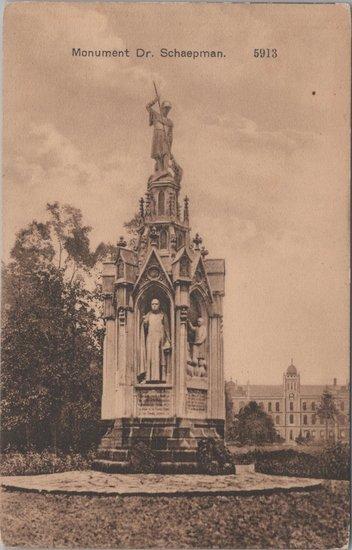 RIJSENBURG - DRIEBERGEN - Monument Dr. Schaepman, Verzamelen, Ansichtkaarten | Nederland, Verzenden