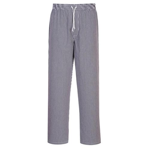 GGM Gastro | (5 stuks) Chefs broek Bromley - ruit - maat: S, Kleding | Heren, Broeken en Pantalons, Overige kleuren, Maat 46 (S) of kleiner