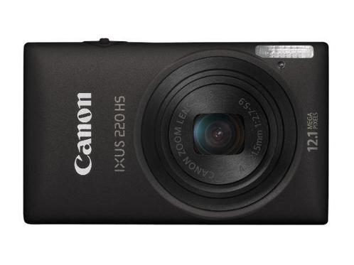 Canon IXUS 220 HS Digitale Compact Camera - Zwart, Audio, Tv en Foto, Fotocamera's Digitaal, Zo goed als nieuw, Verzenden