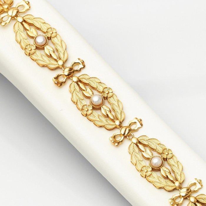 Zonder Minimumprijs - Armband - 14 karaat Geel goud, Zilver, Sieraden, Tassen en Uiterlijk, Armbanden