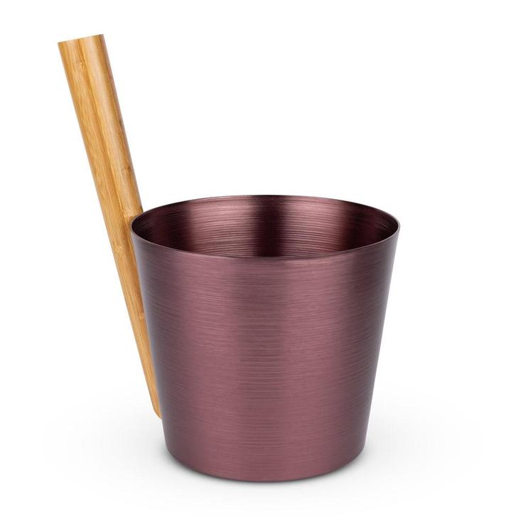 Beauty & Care Sauna emmer aluminium 6 Liter 1 st..  new, Sport en Fitness, Sauna, Fins of Traditioneel, Toebehoren, Nieuw, Ophalen of Verzenden