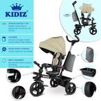 KIDIZ® 5in1 Kinderfiets - Loopfiets - Driewieler - Beige, Verzenden, Nieuw