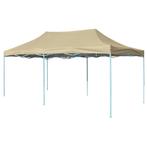vidaXL Vouwtent pop-up 3x6 m crèmewit