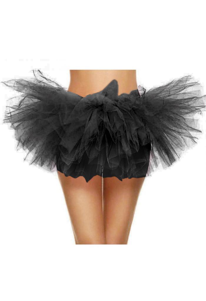Korte Tutu Zwart Tule Rokje XS S M Zwarte Petticoat Rok Dame, Kleding | Dames, Carnavalskleding en Feestkleding, Kleding, Nieuw