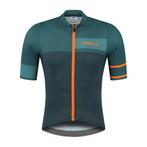 Block Fietsshirt Heren Groen/Oranje, Fietsen en Brommers, Verzenden, Nieuw, Heren