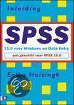 Inleiding SPSS 11.0 voor Windows en Data Entry 9789039516874, Boeken, Gelezen, E. Huizingh, Verzenden