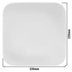 GGM Gastro | (6 stuks) SELTMANN WEIDEN | Bord - plat |, Verzenden, Nieuw, Effen, Bord(en)