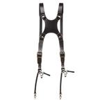 The Hantler Dual camera harness Brandy / Brass, Regular, Verzenden, Gebruikt, Overige Merken