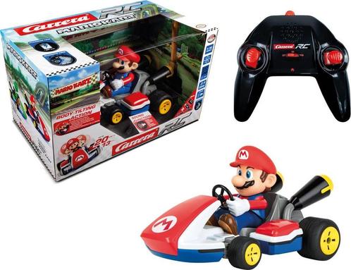 Carrera RC Mario Kart™ Pipe Kart - Mario met Geluid - Schaal, Kinderen en Baby's, Speelgoed | Overig, Zo goed als nieuw, Ophalen of Verzenden