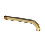Uitloop Hotbath Cobber 25 cm Geborsteld Messing (toepasbaar, Ophalen of Verzenden, Nieuw, Kraan