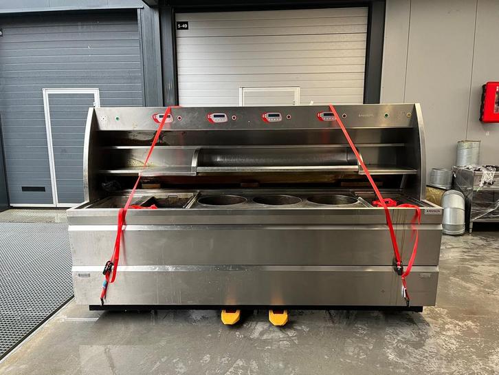 Nog te reviseren - Perfecta bakwand friteuse 3x XXL rond + 2, Zakelijke goederen, Horeca | Keukenapparatuur, Ophalen of Verzenden