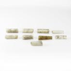 De Han-dynastie in oud China Negen jade buizen (Zonder