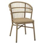 Stoel | KAREN | Aluminium Rotan/Aluminium | Naturel |, Verzenden, Nieuw in verpakking