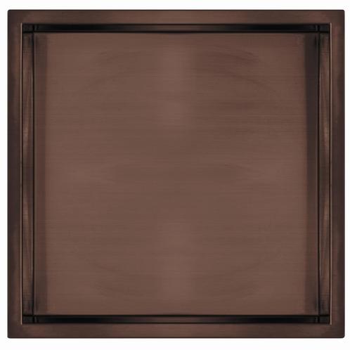 Inbouwnis Qisani Flow Enkel Geborsteld Copper, Doe-het-zelf en Verbouw, Sanitair, Bad, Nieuw, Ophalen of Verzenden