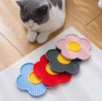 Zonnebloem Lickmat Hond en Kat –Siliconen Likmat, Stressverl, Dieren en Toebehoren, Verzenden, Nieuw