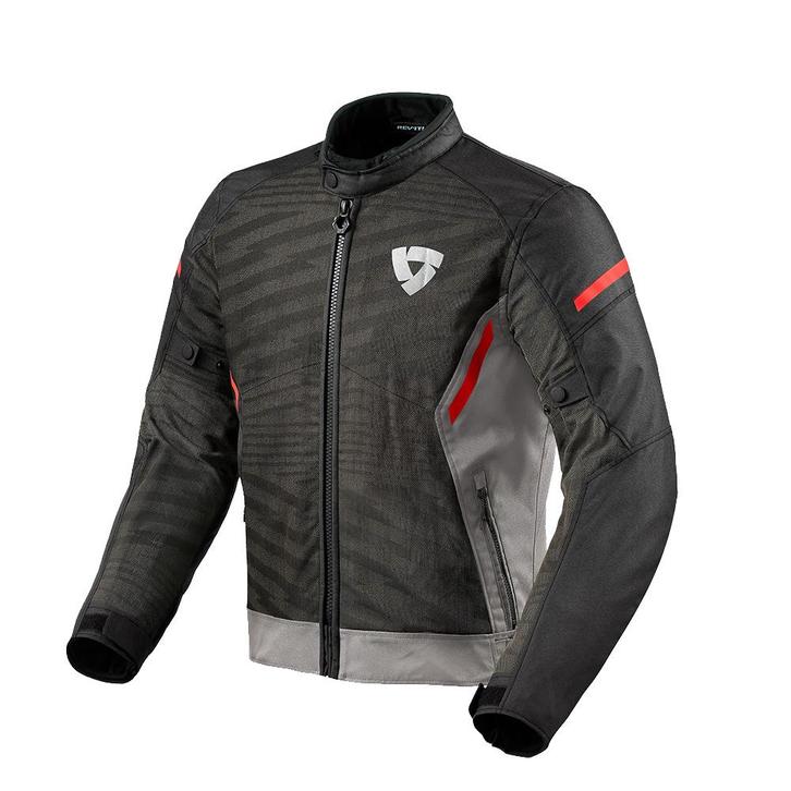 REVIT! Torque 2 H2O Jas Grijs Rood, Motoren, Kleding | Motorkleding, Heren, Nieuw met kaartje, Jas | textiel, Verzenden