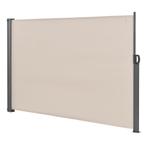 Windscherm uittrekbaar zijluifel 160x300 cm zandkleurig, Caravans en Kamperen, Verzenden, Nieuw