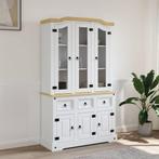 vidaXL buffetkast Corona 112x43x196 cm massief Mexicaans, 100 tot 150 cm, Verzenden, Nieuw, Minder dan 100 cm