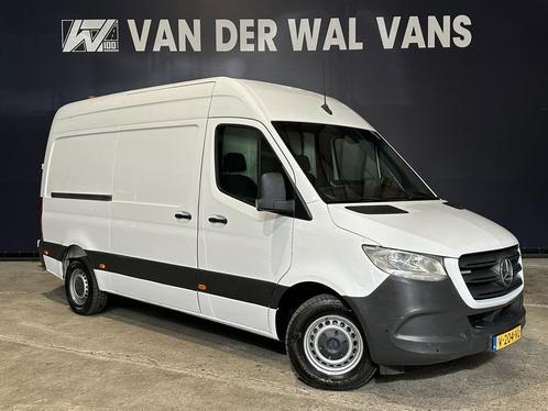 Zakelijke Lease |  Mercedes-Benz Sprinter 316 CDI 164pk 3500, Auto's, Bestelauto's, Dealer onderhouden, Lease, Zwart, Handgeschakeld
