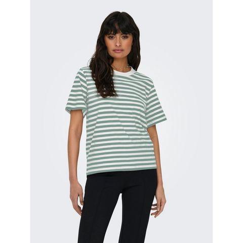 Only Shirt met korte mouwen ONLLIVINA S/S STRIPE TEE, Kleding | Dames, T-shirts, Nieuw, Verzenden