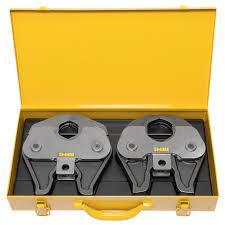 REMS stalen behuizing met inzetstuk voor 2 persbekken, Doe-het-zelf en Verbouw, Gereedschap | Overige machines, Nieuw, Ophalen of Verzenden