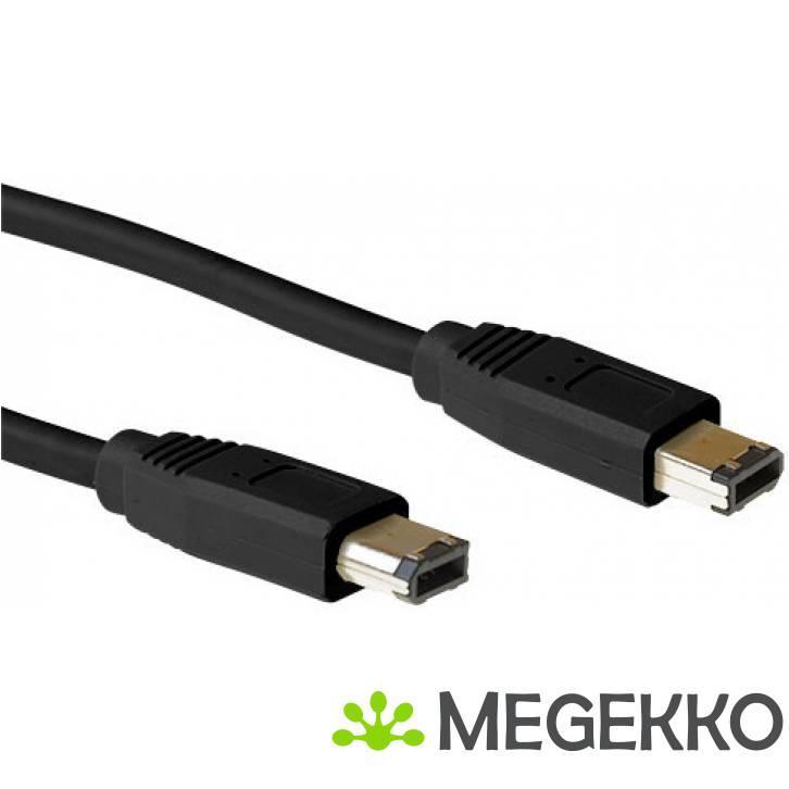 ACT Firewire IEEE1394 aansluitkabel 6-pin male - 6-pin male, Computers en Software, Overige Computers en Software, Nieuw, Verzenden