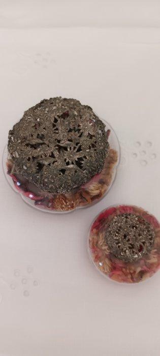 Raspini - Kom (2) - .800 zilver, Antiek en Kunst, Antiek | Goud en Zilver