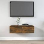 vidaXL Wandkast 68x30x20 cm bewerkt hout gerookt, Verzenden, Nieuw