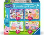 Peppa Pig 4-in 1 Puzzel (12, 16, 20, 24 stukjes) |, Verzenden, Nieuw