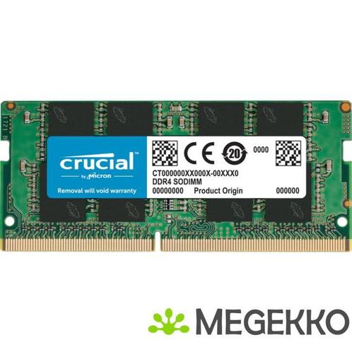Crucial DDR4 SODIMM 1x16GB 3200, Computers en Software, RAM geheugen, Nieuw, Verzenden