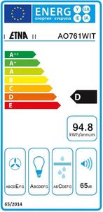 ETNA AO761RVS - Onderbouw Afzuigkap - RVS, Verzenden, Zo goed als nieuw