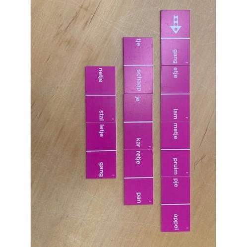 Taaldomino Woord verkleinen Roze 2, Boeken, Schoolboeken, Nieuw, Verzenden
