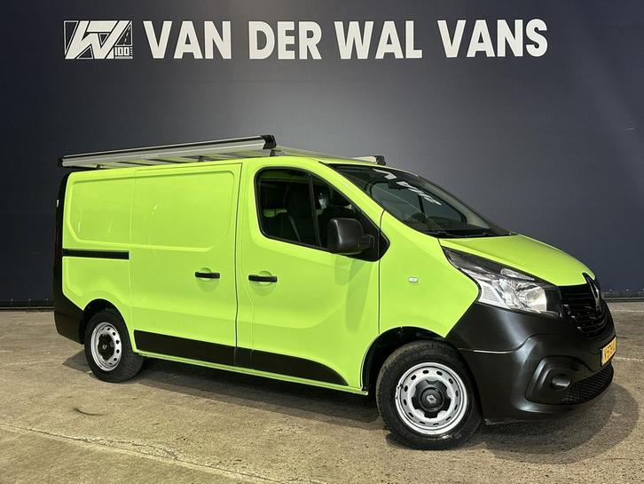 Renault Trafic 1.6 dCi L1H1 Euro6 *Rijklaar Direct Rijden* A, Auto's, Bestelauto's, Dealer onderhouden, Lease, Zwart, Handgeschakeld
