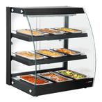 GGM Gastro | Warmhoudvitrine - 650mm - 1,16 kW - met 3 |, Verzenden, Nieuw in verpakking
