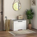 TRUUSK Opbergkist 103 Liter - Met Deksel en Zitoppervlak - A, Verzenden, Nieuw